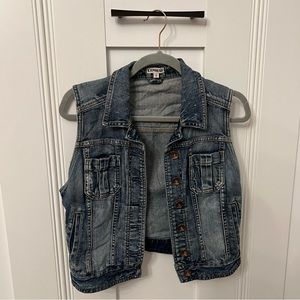 Express Jean vest